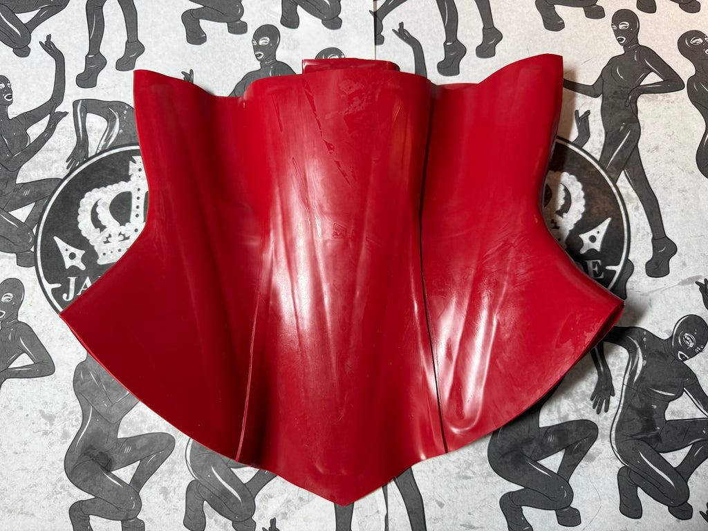 SALE red waist cincer corset