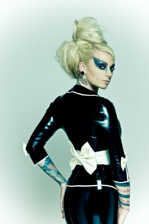 3/4 Sleeve Bow Jacket