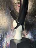 Strap on inflatable horns
