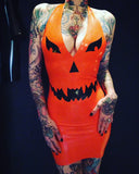 Pumpkin mini dress - ready to ship!