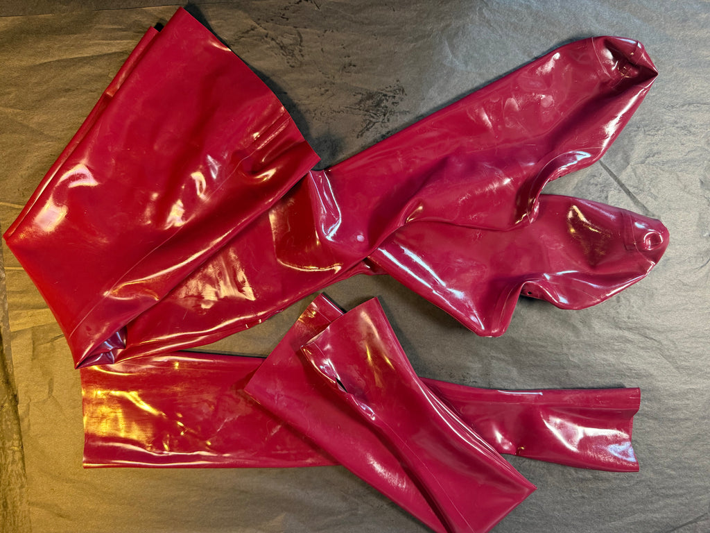 SALE plum gloves & stockings