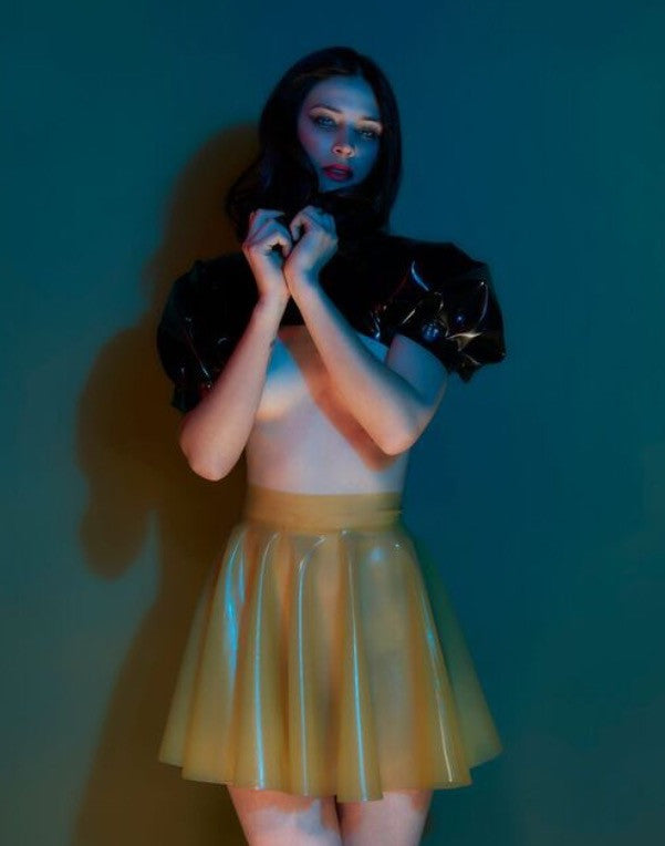 Latex skirt online