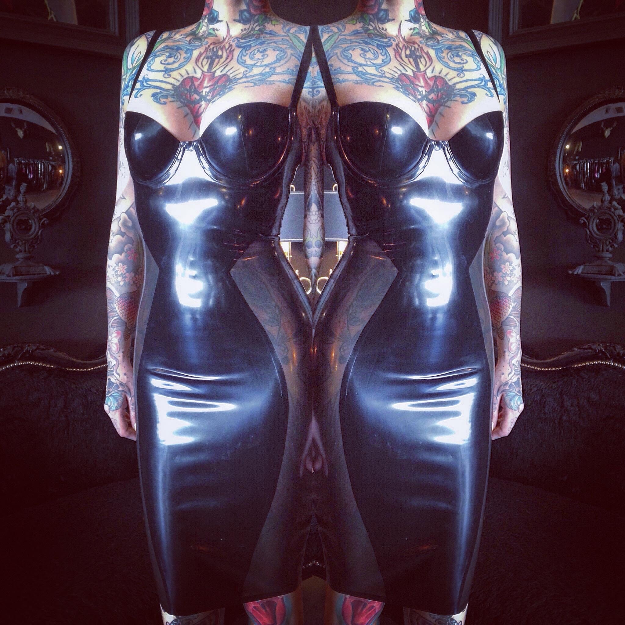 Justine dress  Jane Doe Latex